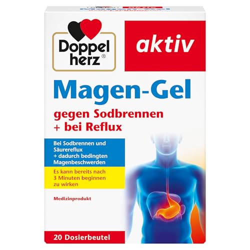 DOPPELHERZ Magen-Gel gegen Sodbrennen+bei Reflux 20X10 ml