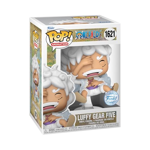 Funko Pop! Animation: One Piece - Gear 5 Luffy- Vinyl-Sammelfigur - Geschenkidee - Offizielle Handelswaren - Spielzeug Für Kinder und Erwachsene - Anime Fans - Modellfigur Für Sammler