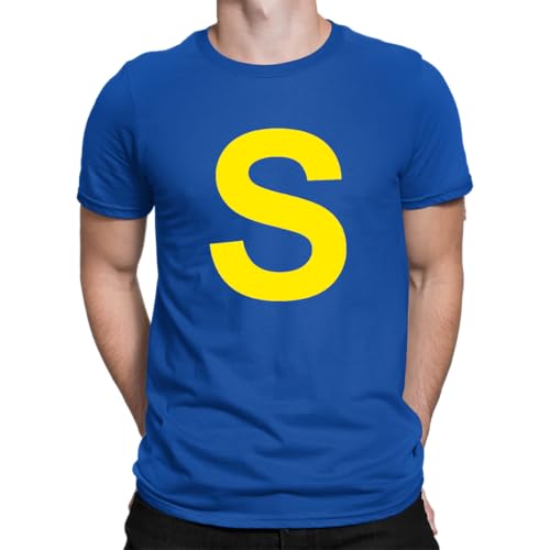 Streifenhörnchen A S T Buchstaben Faschingskostüm Gruppen Verkleidung - Karneval Fasching Kostüm Herren T-Shirt, Blau, M
