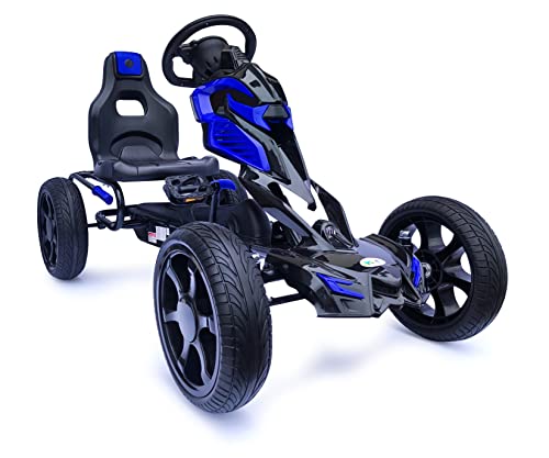 Kinder Pedal Go Kart - 5-12 Jahre, Mit Pedal, Shaum Reifen Eva Wheels
