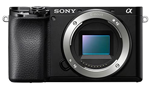 Sony Alpha 6100 | APS-C Spiegellose Kamera ( Schneller 0,02s-Autofokus, Autofokus mit Augenerkennung für Mensch und Tier, 4K-Filmaufnahmen und neigbares Display)