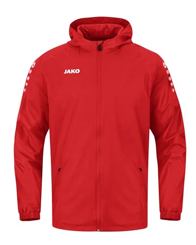 JAKO Kinder Allwetterjacke Team 2.0, rot, 140
