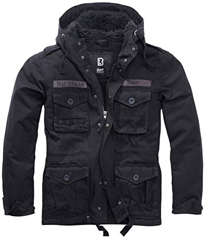 Brandit M65 Urban Winterjacke Schwarz Gr. L