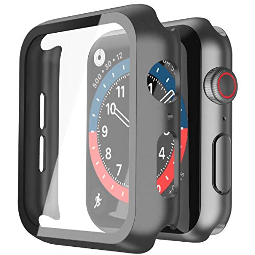 Misxi Hülle mit Displayschutz für 44mm Apple Watch SE3/SE2/SE/Series 6/5/4