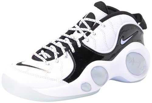 Nike Unisex Air Zoom Flight 95 Sneaker, Black/White/Football Grey/Multi-Color, 42.5
