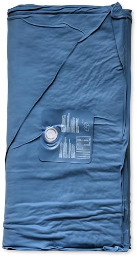 AQUA ROYAL Wasserbetten Matratze Softside DUAL Wasserkern 100x220 cm (eine Seite) für 200x220 cm Wasserbett leichte Beruhigung F3