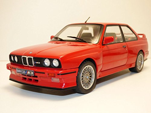 Solido BMW M3 E30 (rot) – Hochwertiges Diecast Modellauto im Maßstab 1:18, detailgetreue Nachbildung des legendären Sportwagens für Sammler & Auto-Enthusiasten