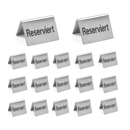 Exogio 20Pcs Tischschild Reserviert, 