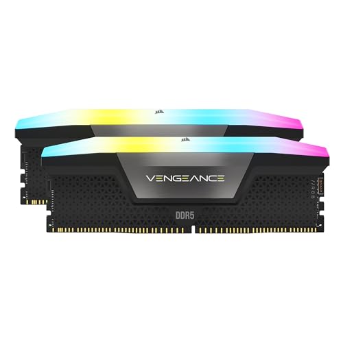 CORSAIR Vengeance RGB DDR5 Lichtverstärkungs-Kit (Kein Physischer Speicher) – Schwarz