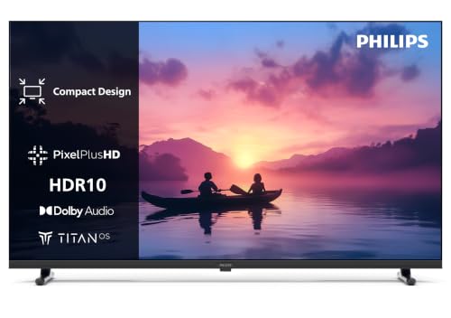 PHILIPS 32PHS6060 2K-LED Smart-TV - 32-Zoll-Display | Pixel Plus, Plattform Titan OS und Dolby-Digital-Sound