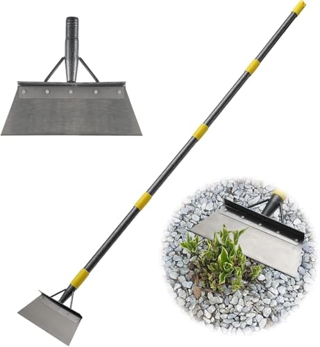 Gartengeräte Unkraut Entferner Gerät, 163cm Schaufel Garten aus Manganstahl für Gartenbedürfnisse - Multifunktionale Gartenschaufel zum Jäten, Reinigen, Pflanzen, Düngen, Schneeschaufeln
