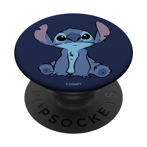 Disney Lilo & Stitch Simple Stitch Portrait PopSockets mit austauschbarem PopGrip