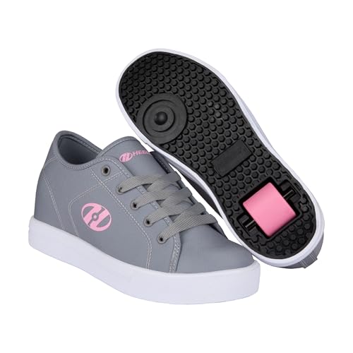 Heelys Fresh Mädchen Schuhe Grau Rosa, Grau/Pink, 38 EU