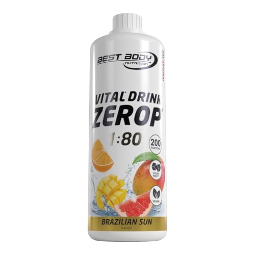 Best Body Nutrition Zerop Getränkekonzentrat Brazilian Sun, 1 l