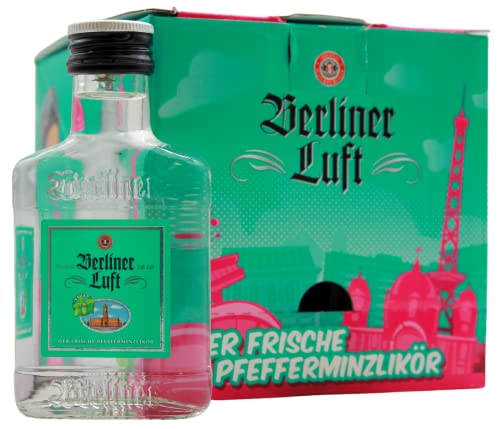Berliner Luft der frische Pfefferminzlikör 18% vol, 12er Pack (12 x 0.1 l)