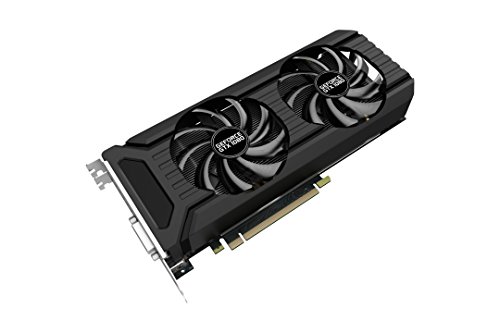 Palit GeForce GTX 1080 Dual OC 8 GB GDDR5 X PCI Express 3.0 Grafikkarte – Schwarz