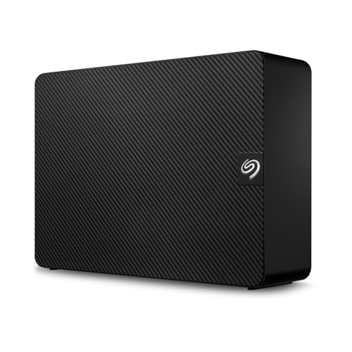 Seagate Expansion Desktop 10TB, Externe Festplatte, 3.5 Zoll, USB 3.0, PC & Notebook, inkl. Data Rescue Service (STKP10000400)