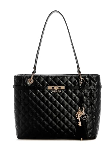 GUESS Schultertasche Idra Noel Tote Bag Black schwarz