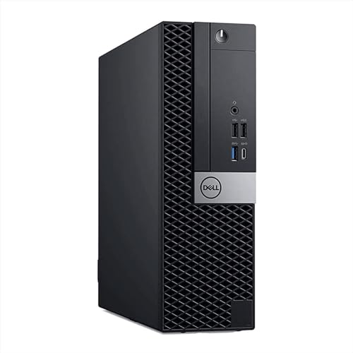 Dell Optiplex 7050 TWR Desktop-PC Intel Core i7 6th, RAM 16 GB, SSD 256 GB, WiFi USB, HDMI + DisplayPort, Windows 11 Pro + Libre Office (Generalüberholt)