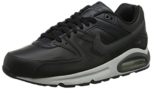 Nike Herren Air Max Command Leather Turnschuhe, Schwarz (Black/Anthracite/Neutral Grey 001), 45 EU