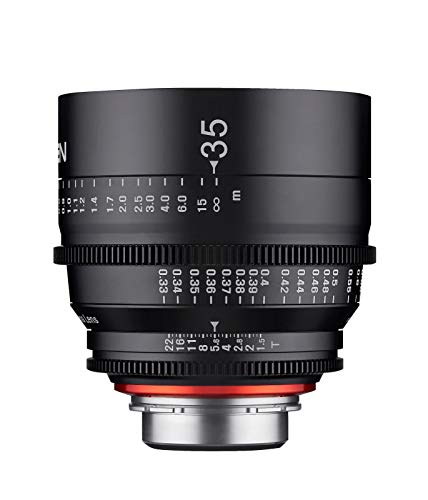 XEEN Cinema 35mm T1,5 PL Vollformat Objektiv MF Cine Video Lens für hohe Auflösungen mit Follow Focus Zahnkränze