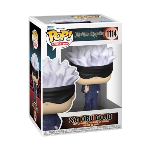 Funko Pop! Animation: Jujutsu Kaisen - Satoru Gojo - Vinyl-Sammelfigur - Geschenkidee - Offizielle Handelswaren - Spielzeug Für Kinder und Erwachsene - Anime Fans - Modellfigur Für Sammler
