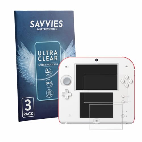 Savvies Schutzfolie für Nintendo 2DS