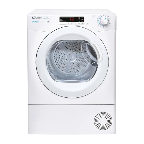 CANDY CSOE C9DG-S Kondesntrockner 9 KG Fassungsvermögen, Wi-Fi + Bluetooth, Symbolblende (9 kg)