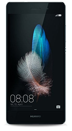 Huawei P8 lite Dual-SIM Smartphone (5 Zoll (12,7 cm) Touch-Display, 16 GB Speicher, Android 5.0) schwarz (Generalüberholt)