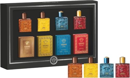Versace Herren Miniatur-Kollektions-Set, 4 x 5 ml