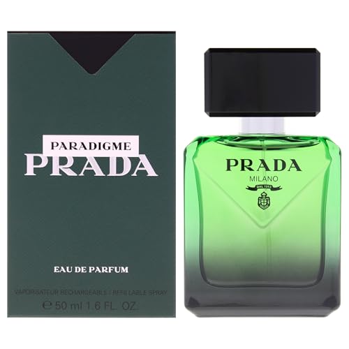 Prada Paradigme Eau de Parfum Nachfüllbarer Zerstäuber für Herren, 50 ml/1,6 Unzen