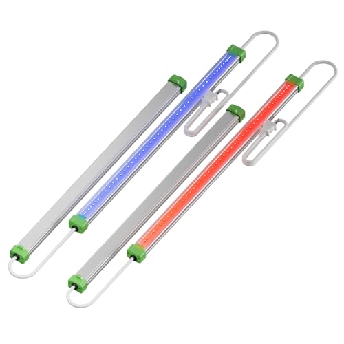 MARS HYDRO ADlite RB30 LED Grow Lampe, Pflanzenlampe 440nm & 660nm Spektrum Signifikante Steigerung der Ernteerträge, 60cm Grow Light 30Wx2, Deep Red und Blue Pflanzenlicht Streifen für Grow Zelte