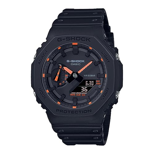Casio G-Shock Herrenuhr aus Kunstharz und Karbon – CA.GA-2100-1A4ER