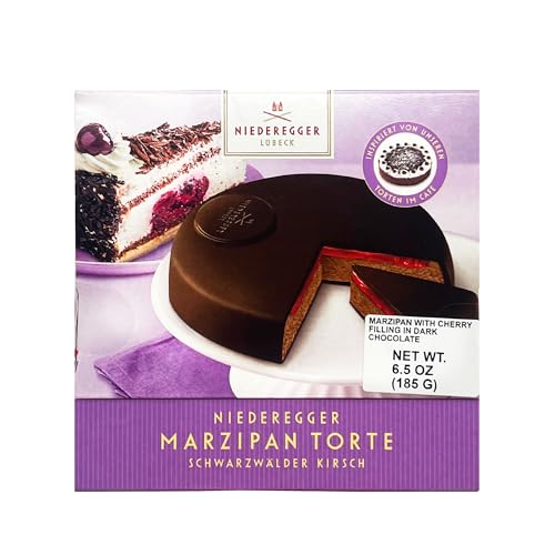 Niederegger Marzipan Torte Schwarzwälder Kirsch zartbitter 185g