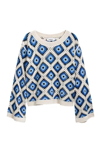 Desigual Damen 25SWJF25 Sweatshirt, Material FINISHES, L