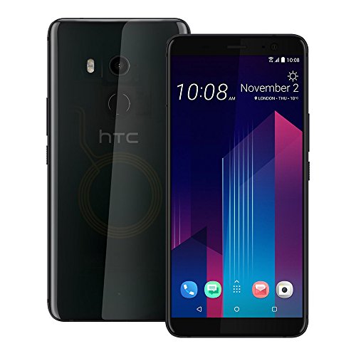 HTC U11 Plus 128GB/6GB Entsperrtes Smartphone Translucent Black