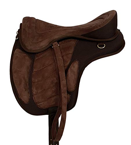 A&M Reitsport Baumloser Wanderreit Sattel Liberty Braun NEU+ Zubehör, Größe:17 Zoll
