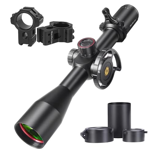 WestHunter Optics HD 4-16x44 SFP Riflescopes, 30mm Tube Second Focal Plane Tactical Precision 1/10 MIL Shooting Scope | Dovetail Shooting Kit B