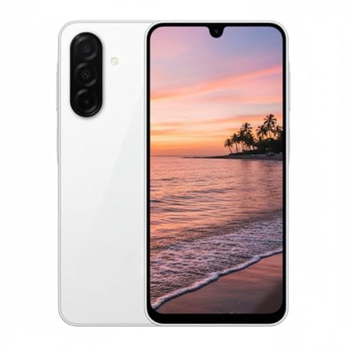 Samsung Galaxy A26 5G 6GB RAM 128GB Speicher AI Handy 5.000mAh Akku Android 15 Smartphone ohne Simlock ohne Branding (Weiß)