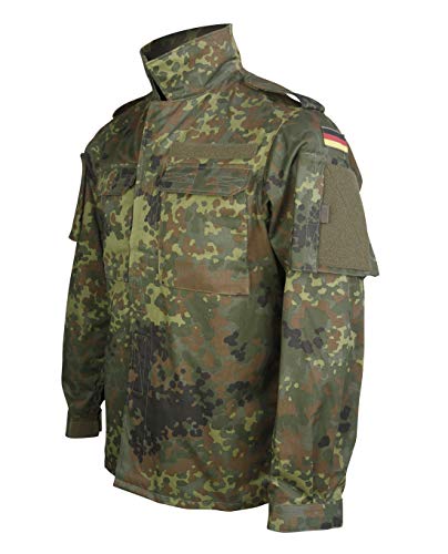 Leo Köhler BW KSK Feldbluse Flecktarn Neu, L, Flecktarn