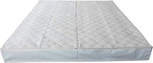 my-waterbed Frottee Wasserbettbezug Auflage Bezug Baumwolle für Wasserbett Rundumbezug (180 x 200 cm)