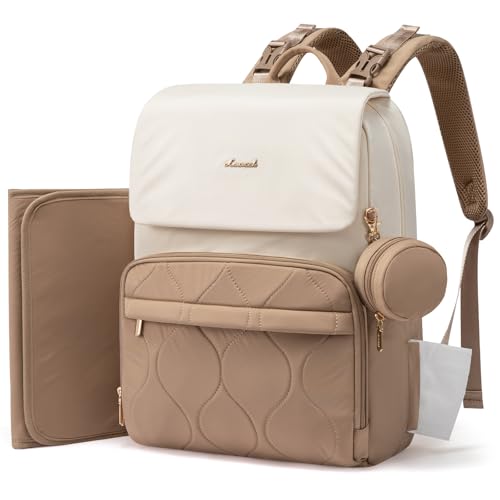 LOVEVOOK Wickelrucksack Groß Wickeltasche Rucksack Diaper Bag für Mama Papa