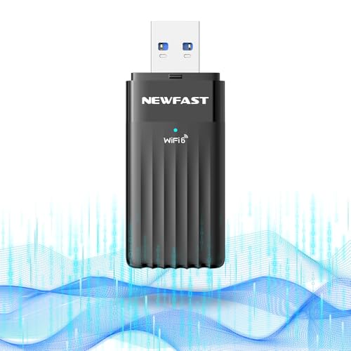 NEWFAST WiFi Stick 6AX3000Mbps C USB 3.0 WiFi Adapter