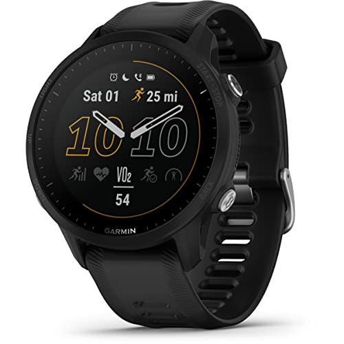 Garmin Forerunner 955 Schwarz, 1.3 Zoll, GPS-Uhr, wasserdicht, 32 GB Speicher, Afrika Karte, für Laufen/Joggen