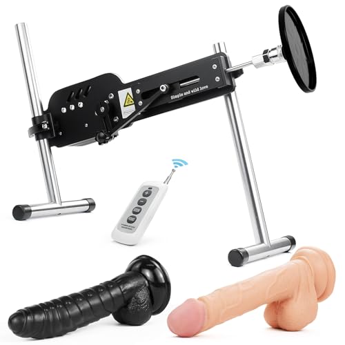 Sexmaschine,Premium Sexmaschine mit Dildos,Automatische Liebesmaschine für Frauen und Männer,Fickmaschine mit Saugnapf,Fernsteuerung Sexspielzeug Sexmaschinen Dildo Maschine Sex Toys