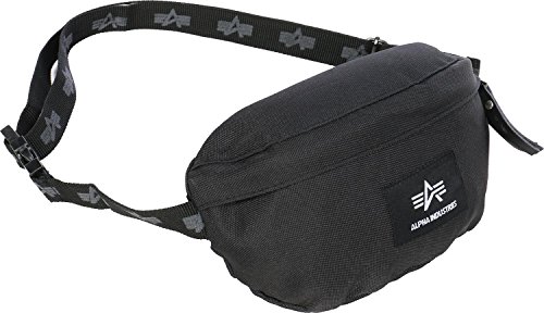 Alpha Industries Big A Oxford Waist Bag stylische Gürteltasche Black