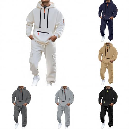 Trainingsanzüge Herren,Trainingsanzug Jogginganzug Tracksuit Activewear