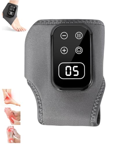 3-In-1-Fußmassagegerät,Fussmassagegerät mit Wärme Elektrisch, Fußmassagegerät Durchblutung For Neuropathie füße,knöchel massagegerät with 5 Modes, 5 Heat Levels,Foot Massager Gift for Unisex-Geschenk
