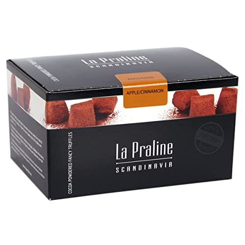 La Praline Schokotrüffel Pralinen mit Meersalz - handgemacht in schwedischer Manufaktur (200g)