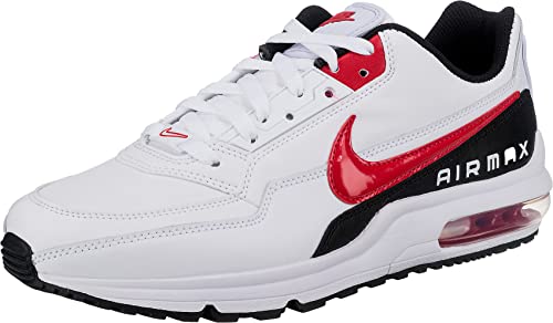 Nike Herren Air Max Ltd 3 Sneaker, White University Red Black, 46 EU